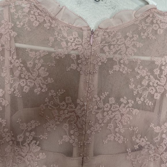 ONLY LOVE URBANIZED dahlia lace embroidered dress M - Picture 10 of 11